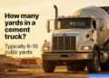 How Many Yards in a Cement Truck Capacity Explained
