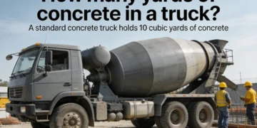 How Many Yards of Concrete in a Truck by Truck Size