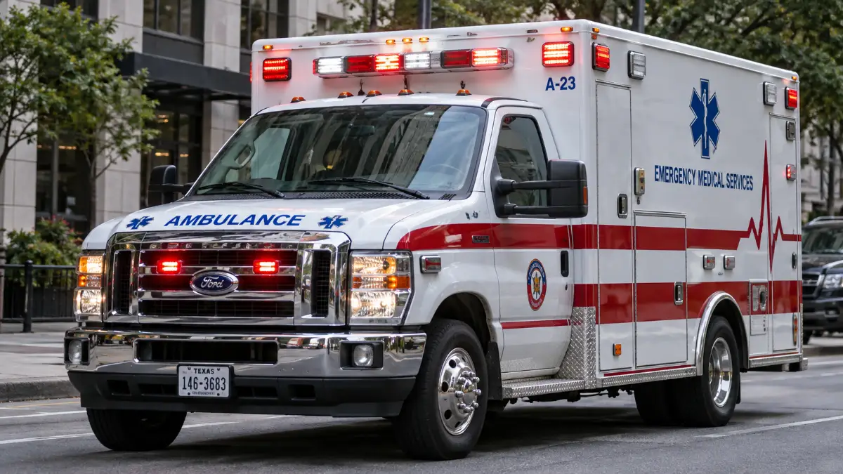 Ambulance Truck For Sale Emergency Medical Vehicle From China