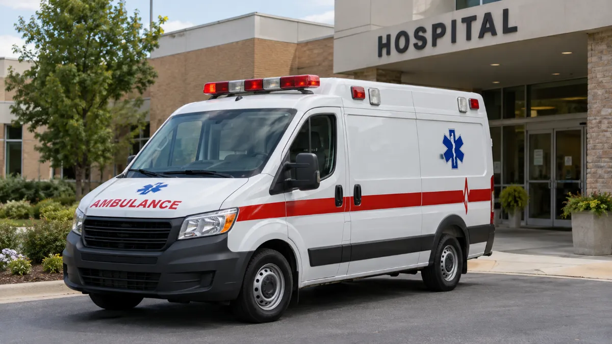 Basic Ambulance Vehicle for Community Hospitals