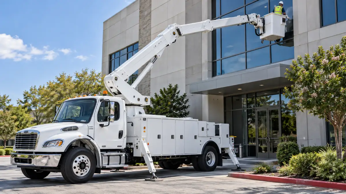 Bucket Truck For Sale Building Maintenance