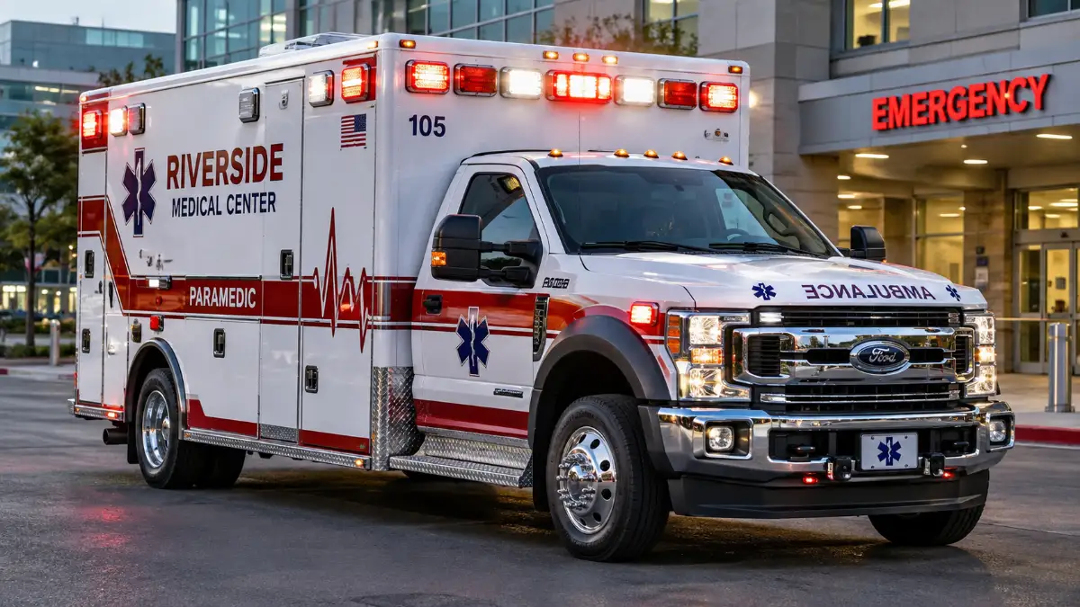 Customized Ambulance Vehicle Manufacturer China
