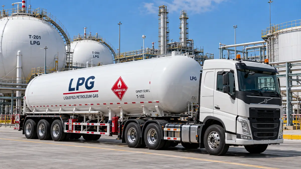 Energy project LPG tanker